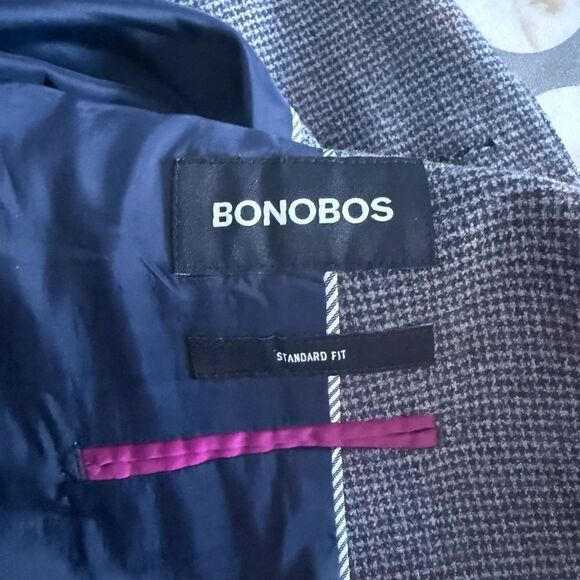 Bonobos wool blend standard fit jacket NWOT Size 42R - Picture 3 of 13
